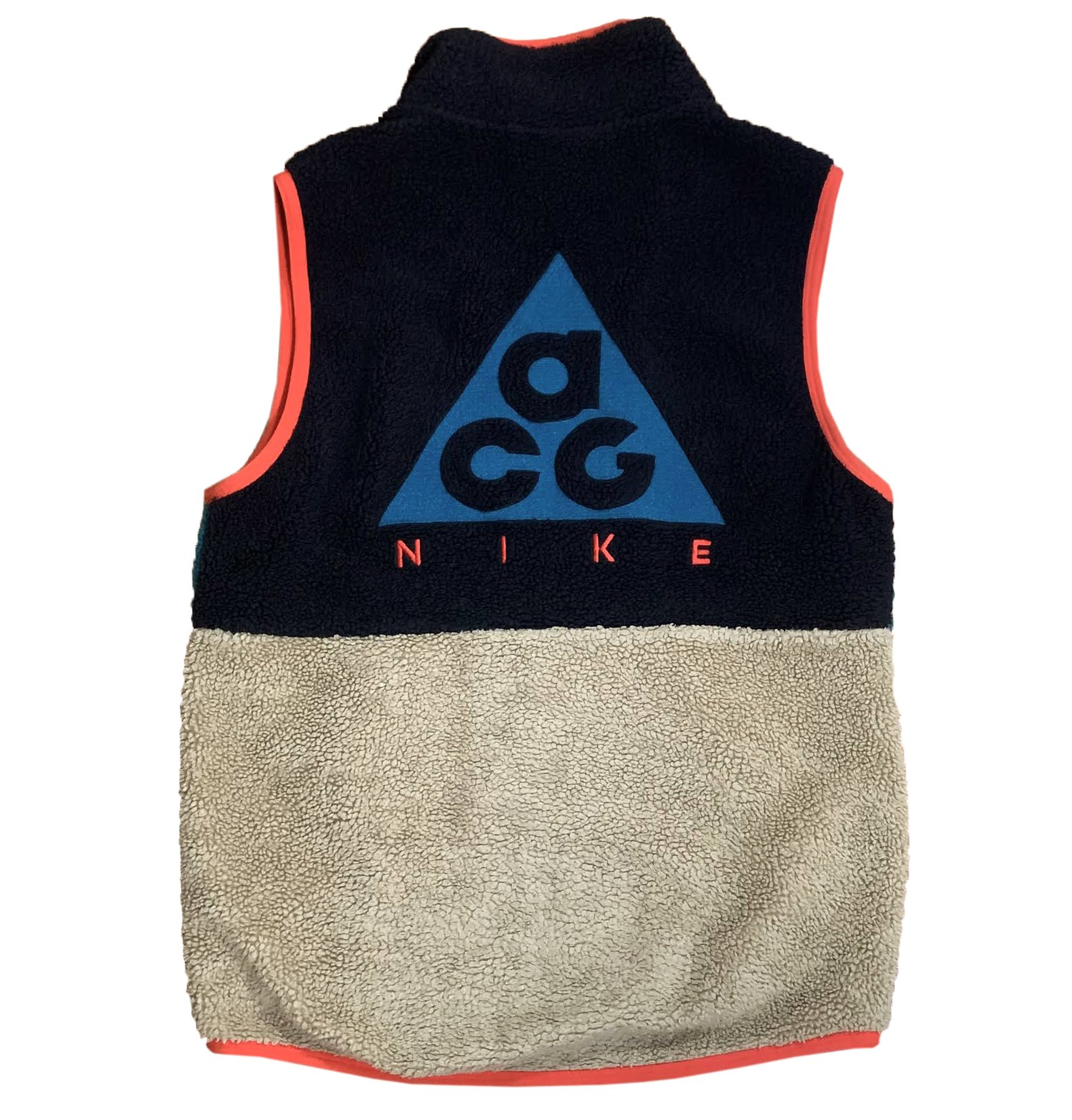 Nike ACG Sherpa Color Block Vest (Size S) — Roots